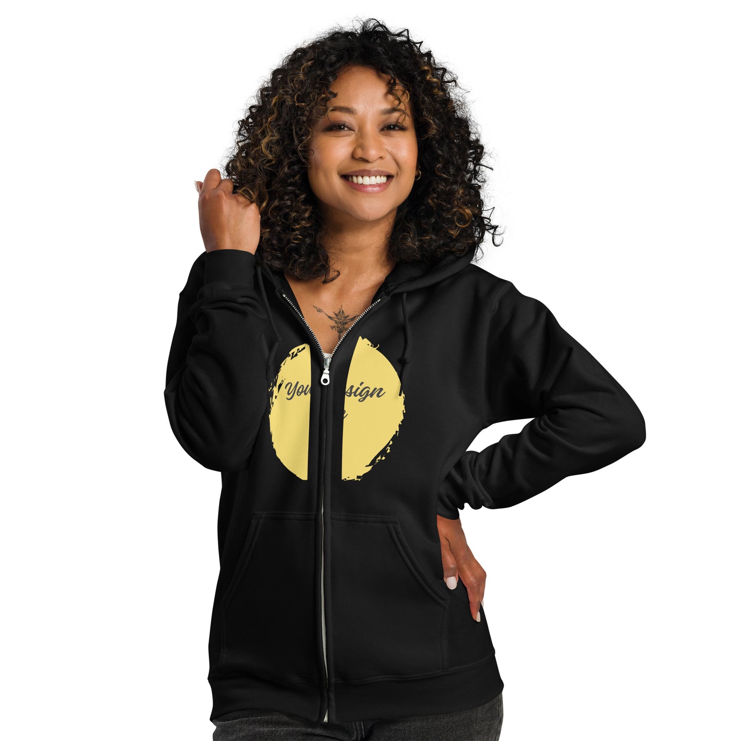 Unisex heavy blend zip hoodie