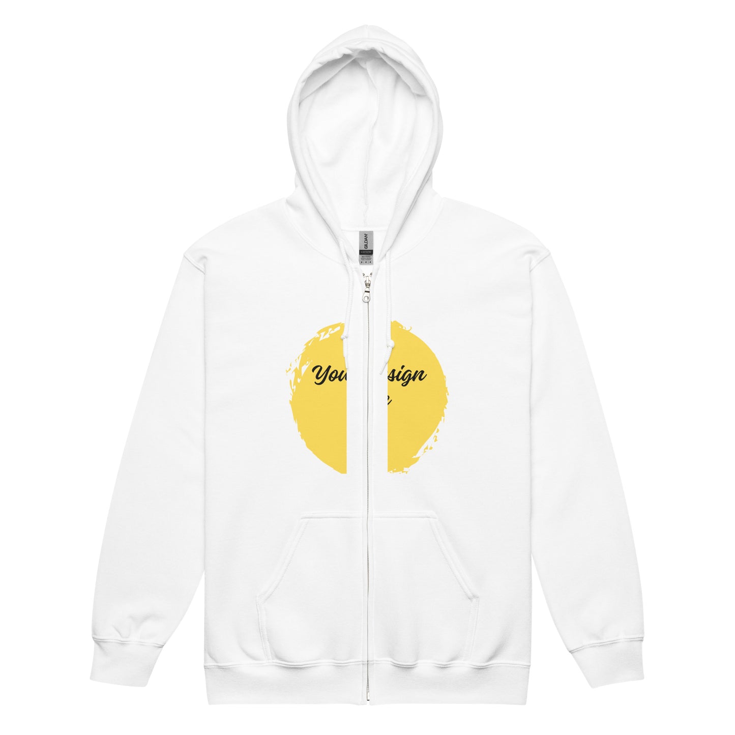 Unisex heavy blend zip hoodie